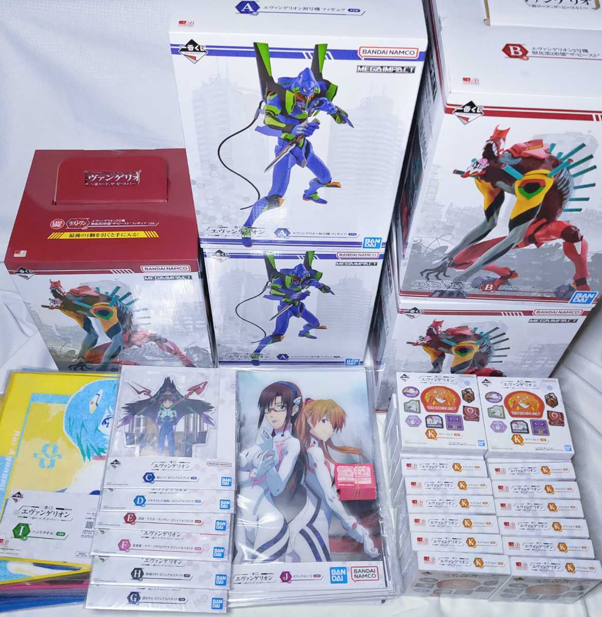 新品 ロット エヴァンゲリオン 裏コード、ザ・ビースト! 一番くじ