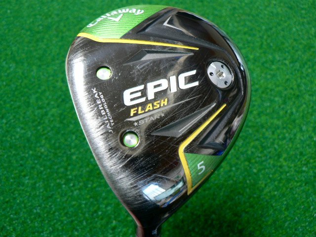 本命ギフト キャロウェイ EPIC 左用 HC付 EVO-SR SPD 18° 5W STAR