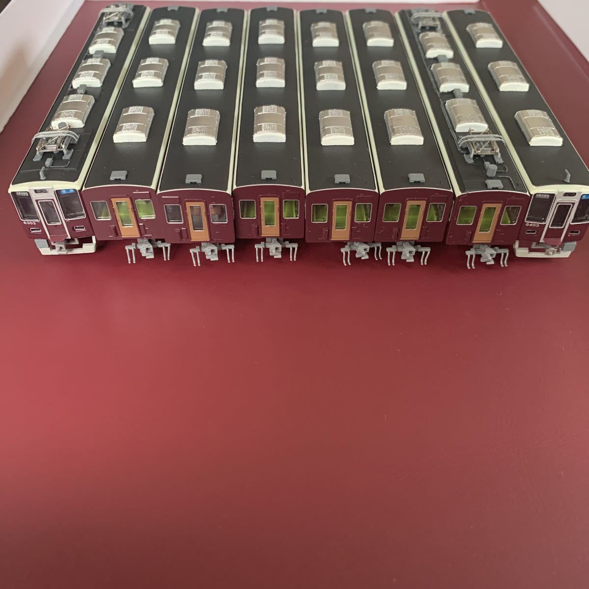 松本商事特製品】阪急8300系2次車 8303編成 現行仕様 8両 松本商事特製品】阪急8300系2次車 8303編成 現行仕様 8両