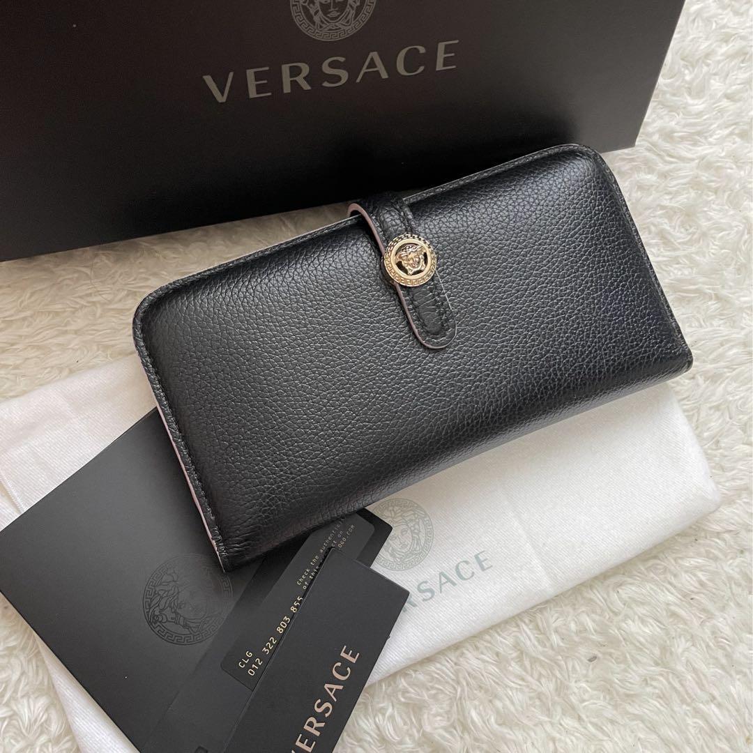 VERSACE ２つ折りラウンドジップ財布 レディース | gkcsu.org