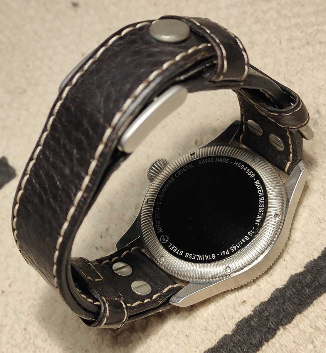 完売品 美品 コインベゼル hamilton KHAKI Field Automatic ハミルトン