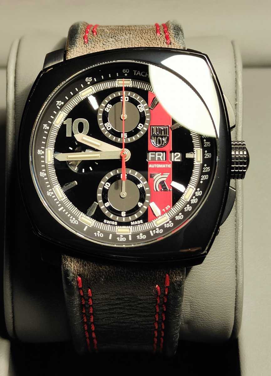 送料無料 定価41万 限定310本 美品 LUMINOX TONY KANAAN CHRONOGRAPH