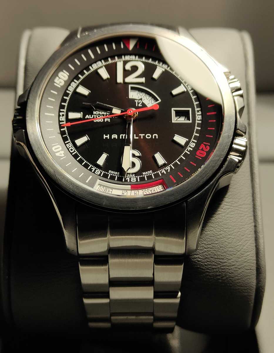 送料無料 ハミルトン カーキ ネイビー HAMILTON KHAKI NAVY GMT AUTO オートマチック 自動巻き oris epos Graham FORTIS 腕時計