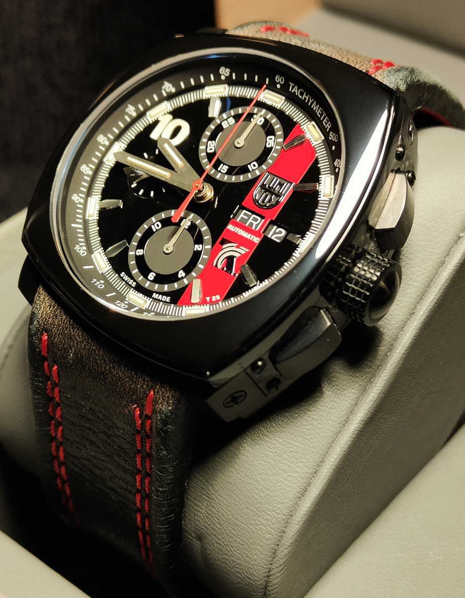 送料無料 定価41万 限定310本 美品 LUMINOX TONY KANAAN CHRONOGRAPH