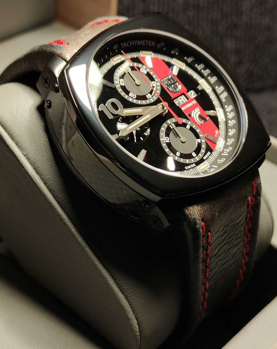 送料無料 定価41万 限定310本 美品 LUMINOX TONY KANAAN CHRONOGRAPH