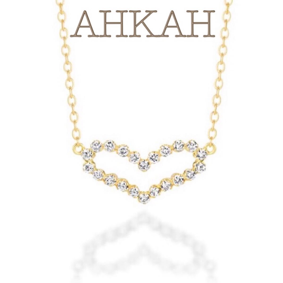AHKAH K18 ロゼフラワーネックレス 定価55000円 Yahoo!フリマ（旧）-