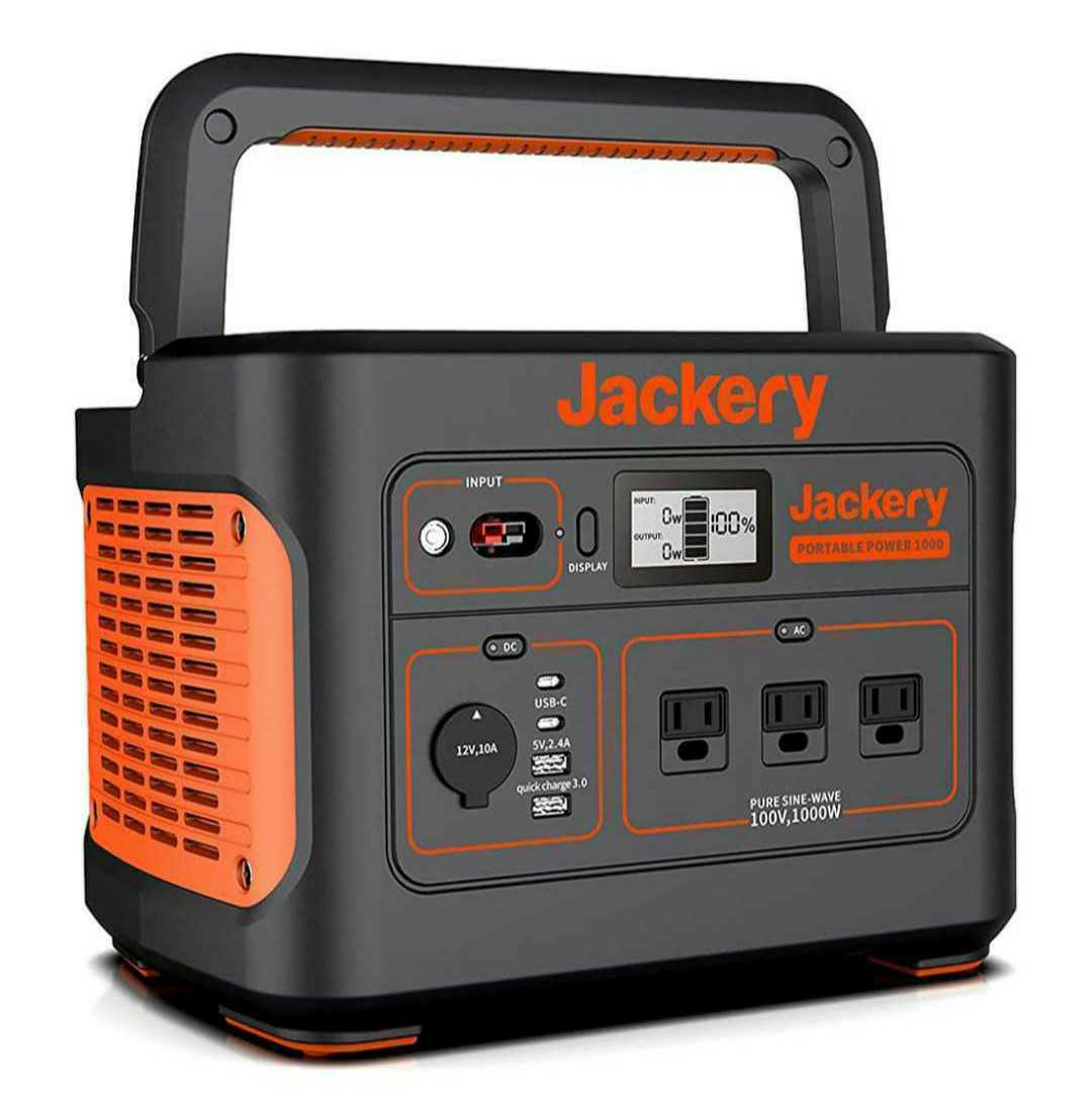 Jackery ポータブル電源 1000 超大容量 家庭アウトドア両用 