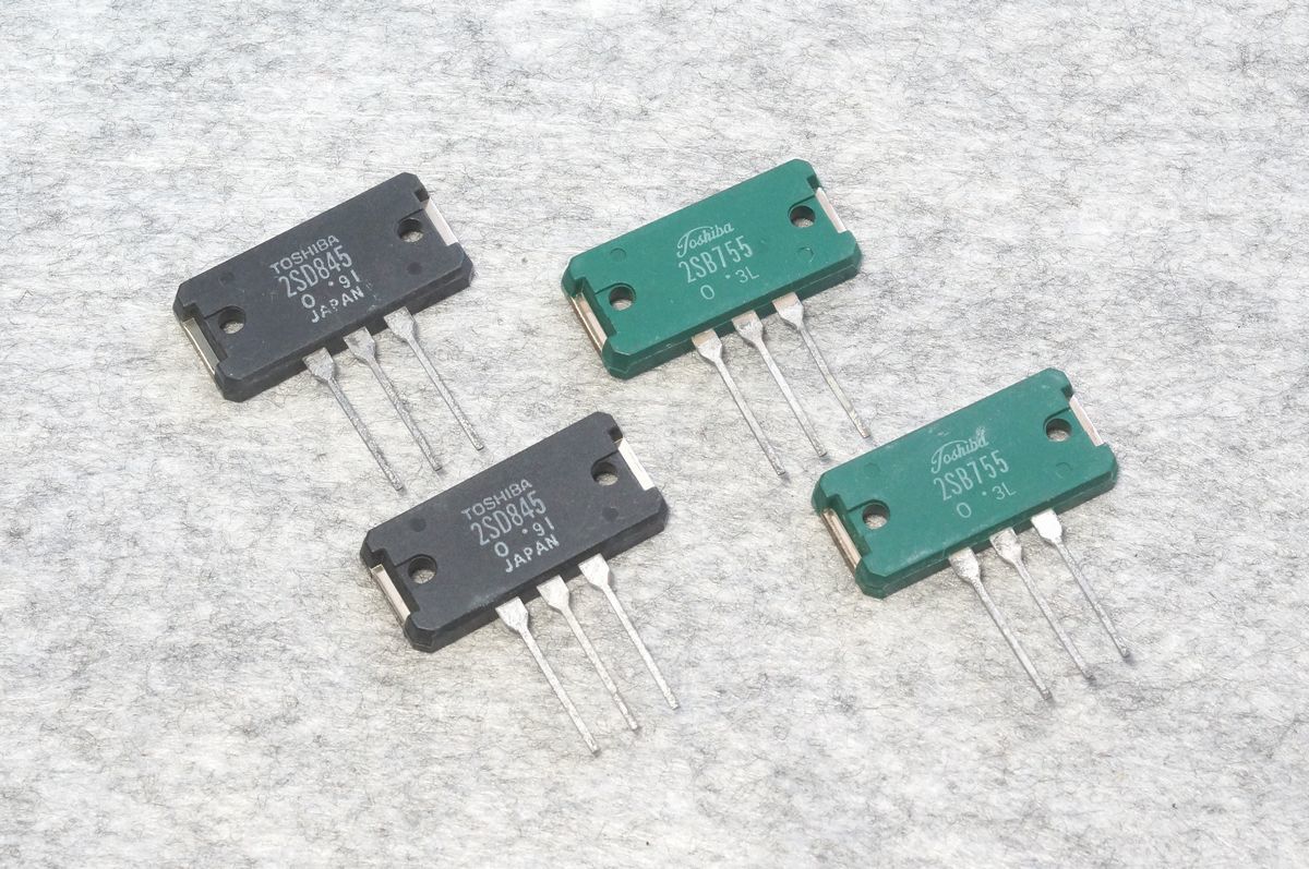 Yahoo!オークション - 東芝 2SB755・2SD845 各2個 Yahoo!オークション - 東芝 2SB755・2SD845 各2個