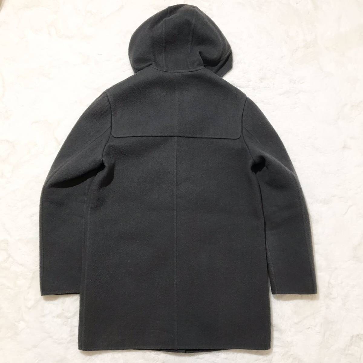 未使用級】ボッテガ ヴェネタ カシミヤ混 ダッフルコート イントレ