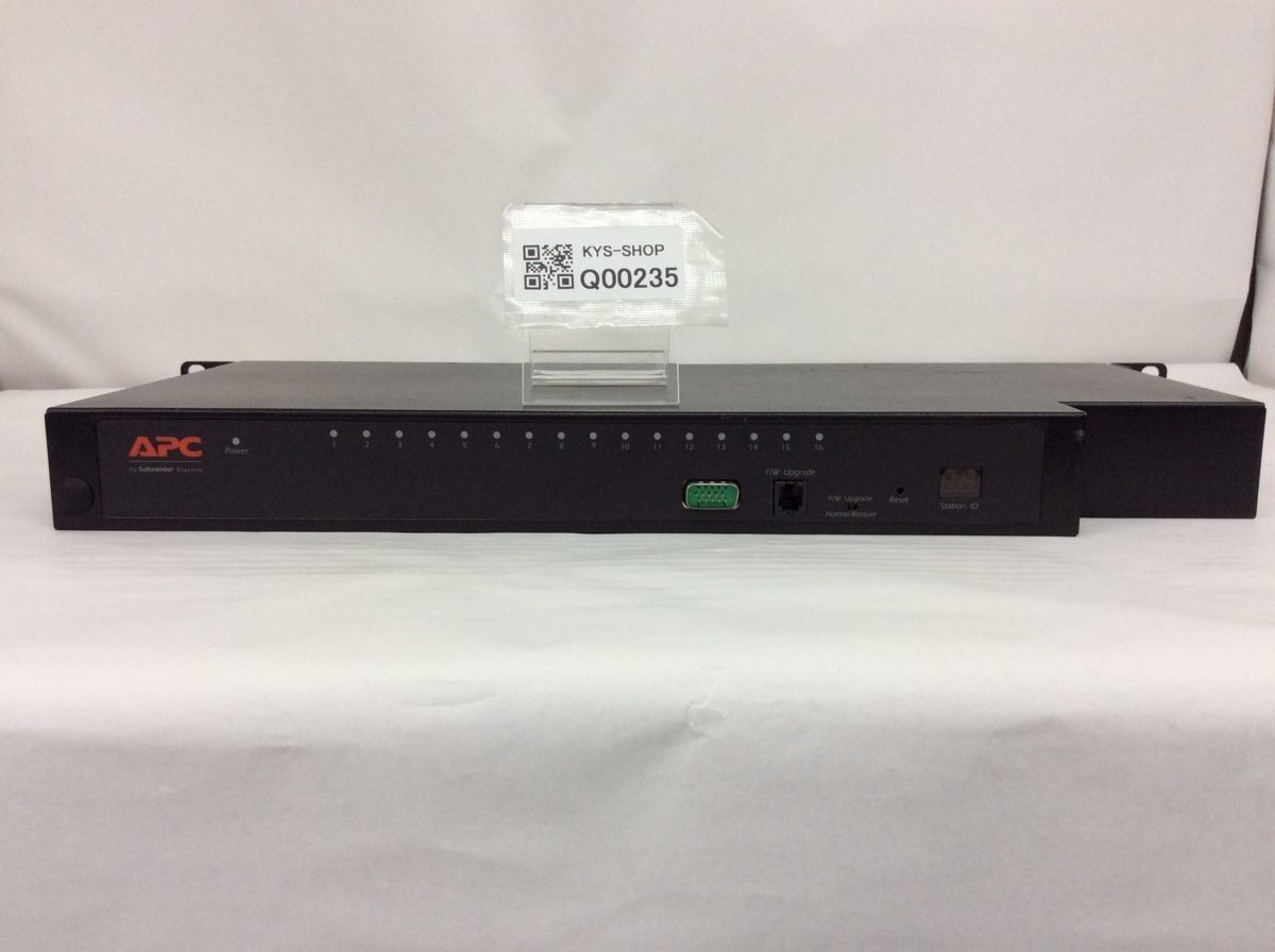 低価国産 シュナイダーエレクトリック（APC） KVM 2G、Analog、1 Local