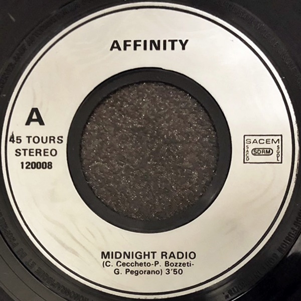 【Disco & Soul 7inch】Affinity / For You And Me_画像3