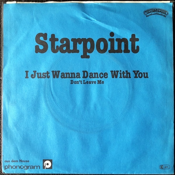 【Disco & Soul 7inch】Starpoint / Don't Leave Me + I Just Wanna Dance With You_画像2