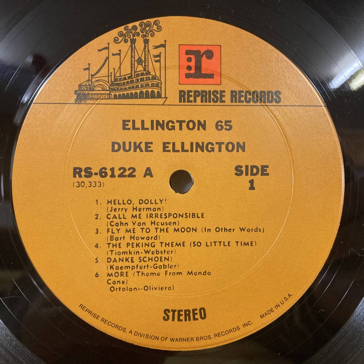 B02■【US盤/LP】Duke Ellington デューク・エリントン / Ellington '65 (Hits Of The 60's) ● Reprise Records / R-6122 221220_画像5