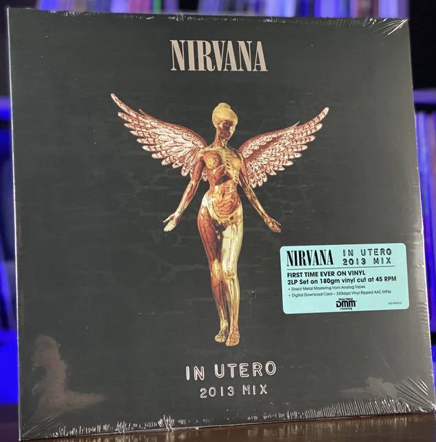 売上最安値 レア盤 IN UTERO 2013 MIX 45RPM 180G 2LP nirvana kurt cobain