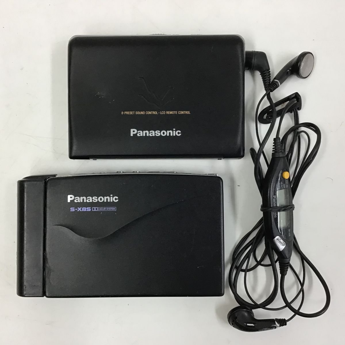 Panasonic RQ-S60 RQ-S15 パナソニック ポータブルカセットプレーヤー 2点セット◆ジャンク品 [5863W]_画像1