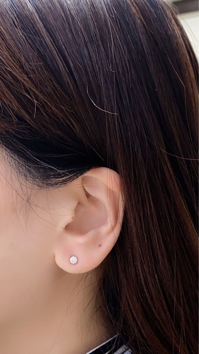 pt900天然ダイヤモンドスダッツピアス | noonanwaste.com