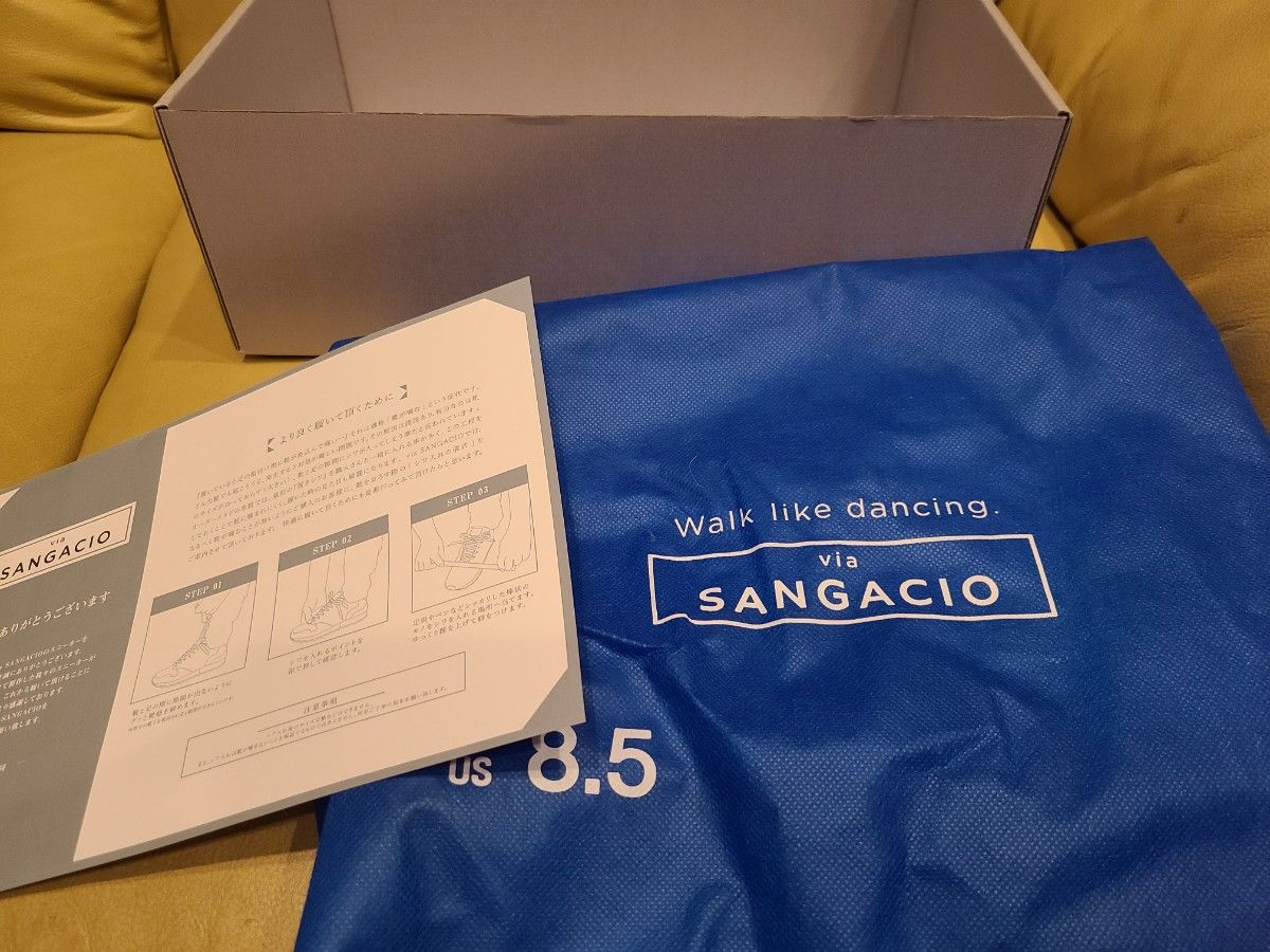 【新品未使用】SANGACIO 限定スニーカー　サンガッチョ　26.5センチ