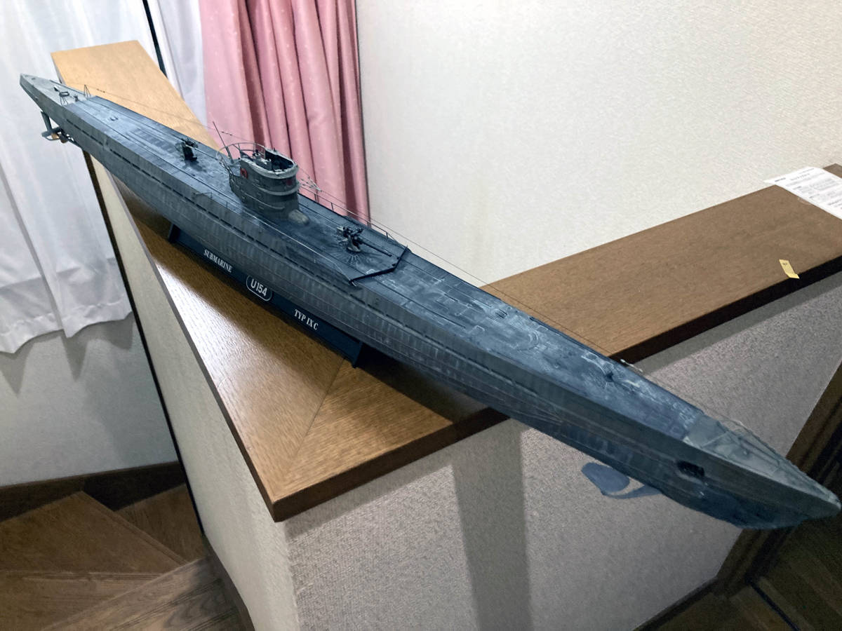 [atsudra atelier final product ]1/72 U boat TYPE IXC U154