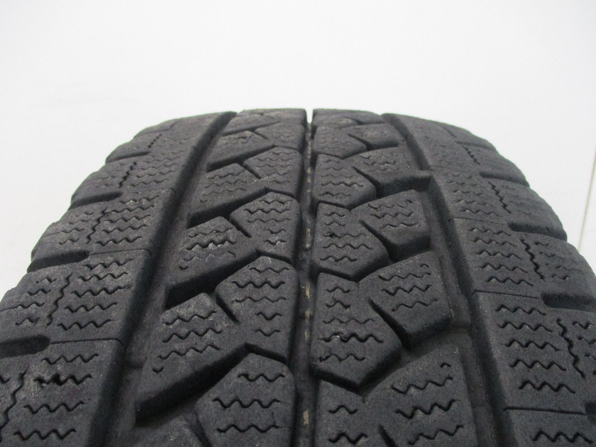 ■中古タイヤ■　225/75R16 118/116L LT BRIDGESTONE BLIZZAK W979 トラック等 6本セット 冬タイヤ スタッドレス 激安　送料無料　A120_残溝約５～６分山位