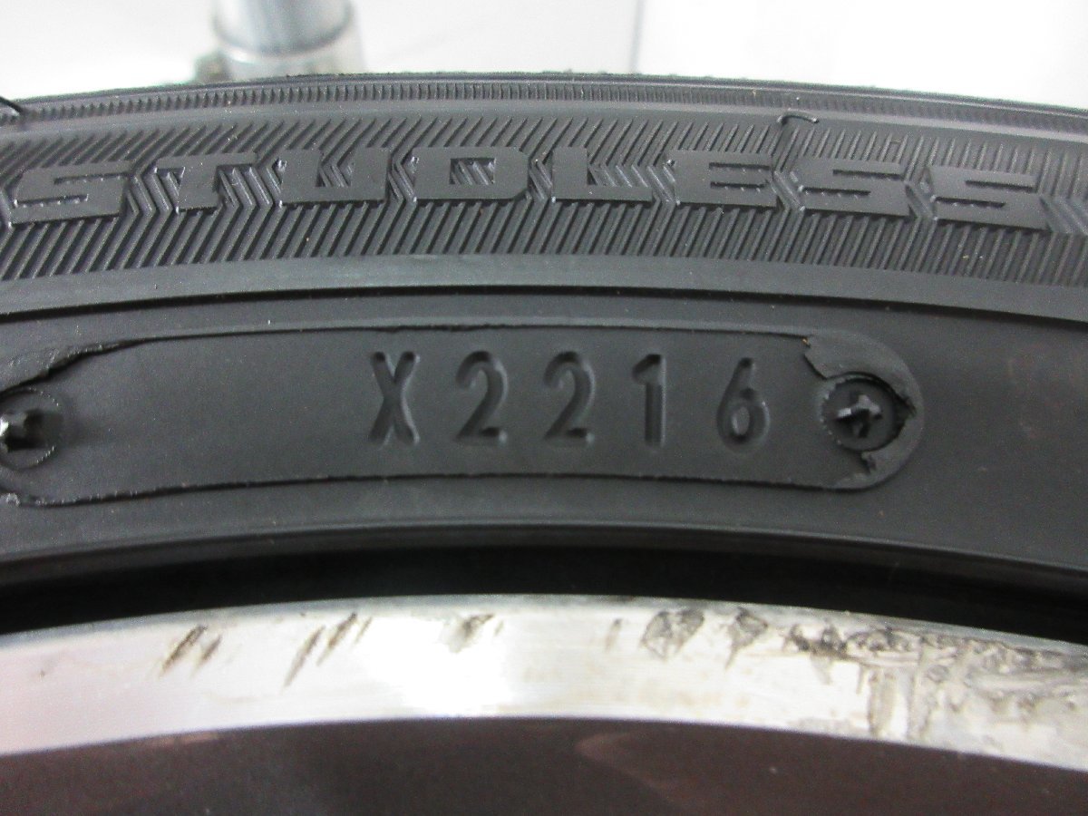 ■中古タイヤホイール■　NISSAN デイズ 純正 15インチ 4.5J +46 4H 100 DUNLOP WM01 165/55R15 75Q ST イーケー 激安 送料無料 J249_デイズ