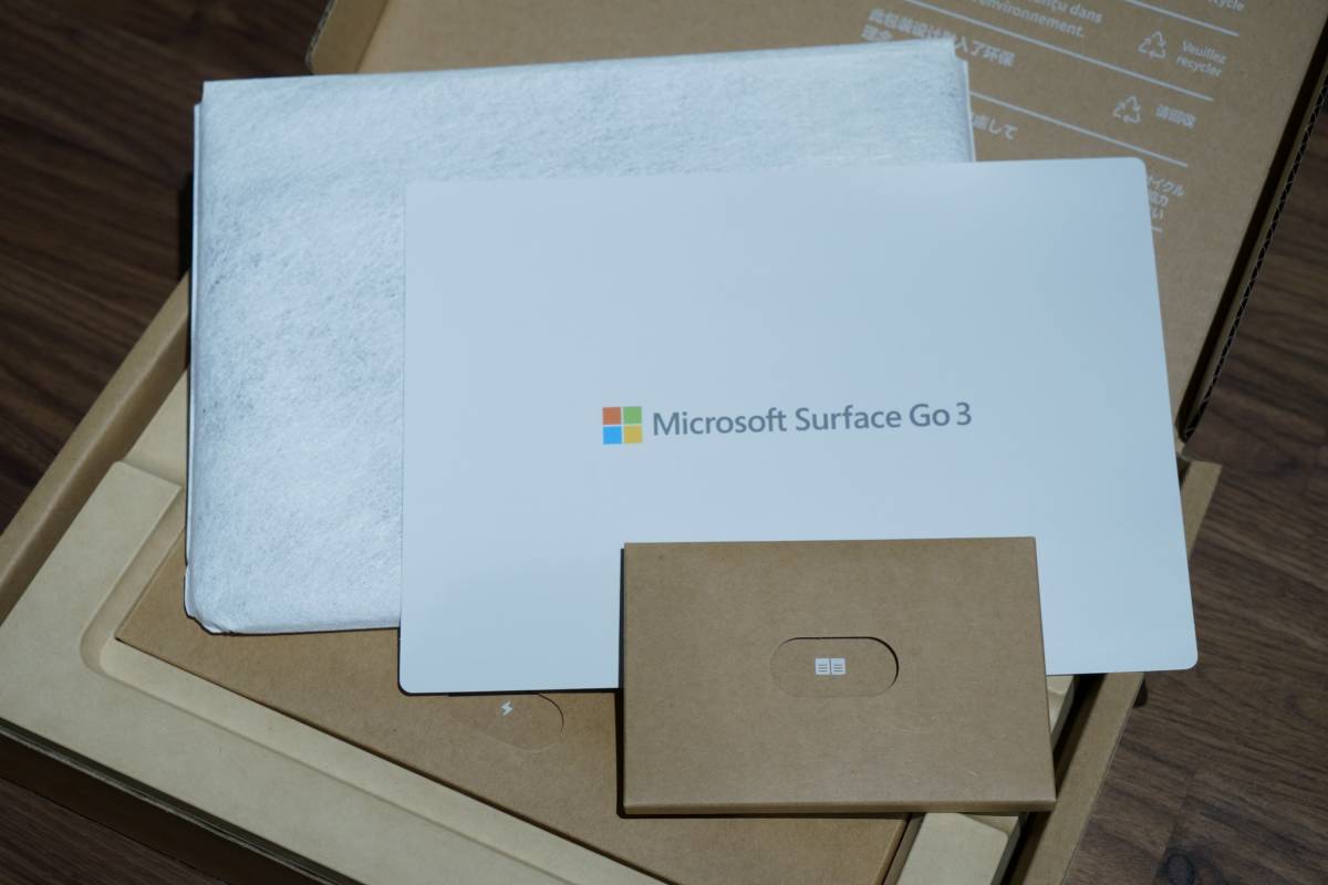 【送料無料】Microsoft Surface Go 3 8VD-00014 / Core i3 / メモリ 8GB / SSD 128GB / Windows 11 Pro / 法人向け / 美品_画像3