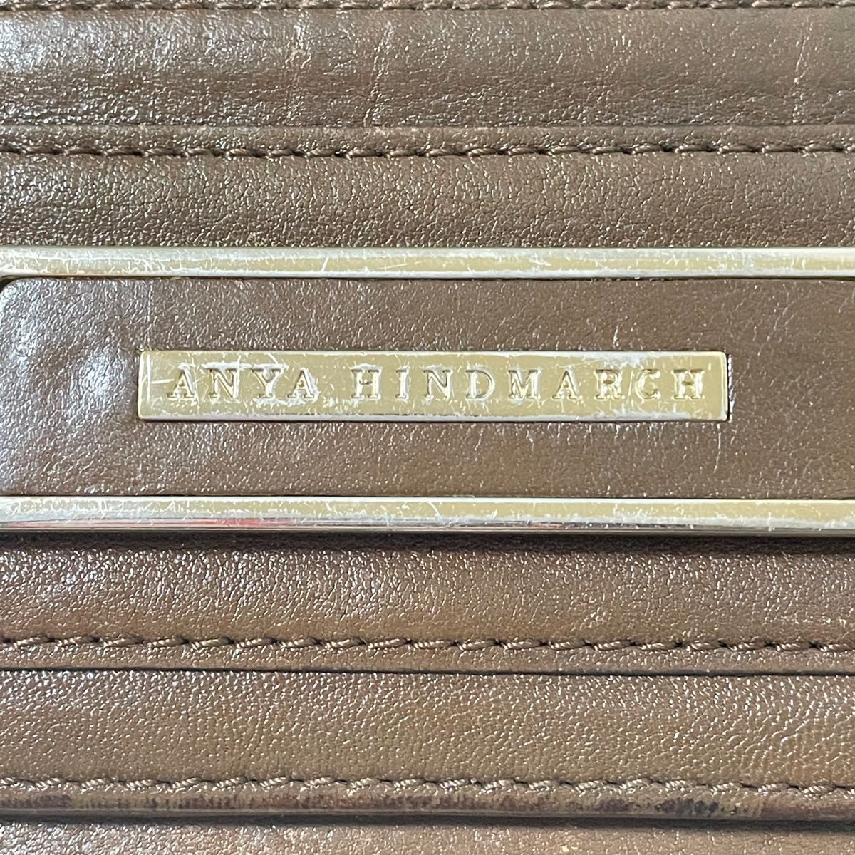 ANYA HINDMARCH アニヤハインドマーチ レザー財布　レザー長財布　