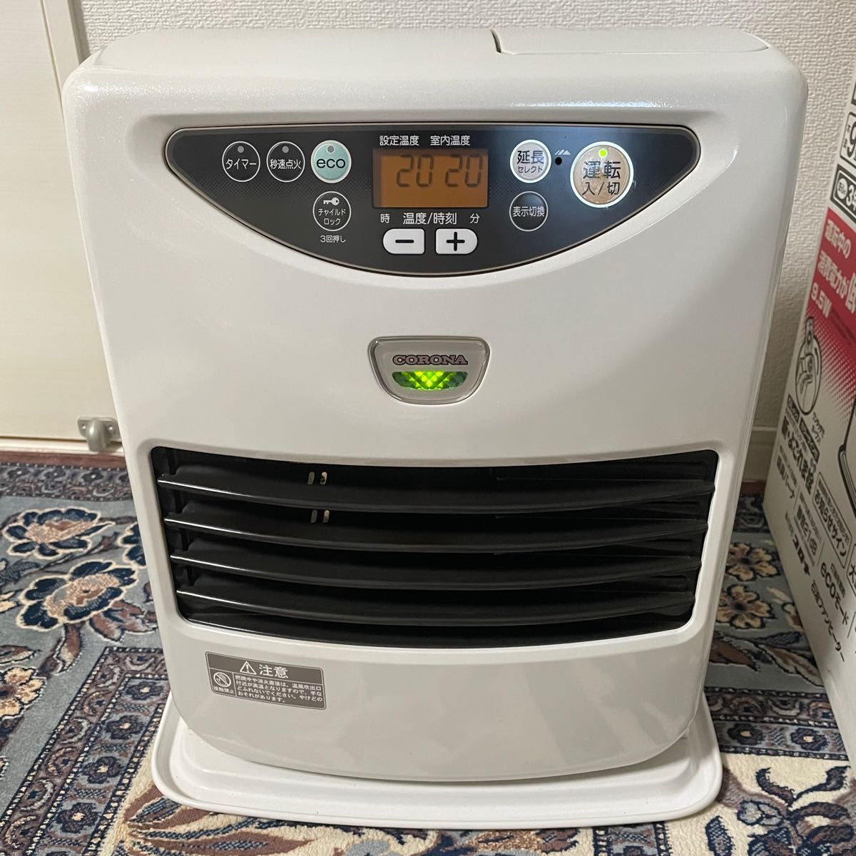 超美品 CORONA コロナ 石油ファンヒーター YH-TS3214Y-W 元箱 超美品 CORONA コロナ 石油ファンヒーター YH-TS3214Y-W 元箱