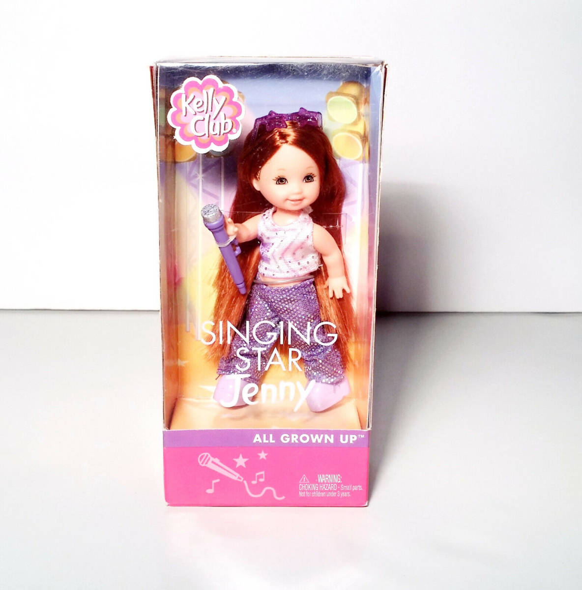 Barbie Kelly Club All Grown Up Singing Star Jenny Doll Mattel 2002 NEW 海外 即決