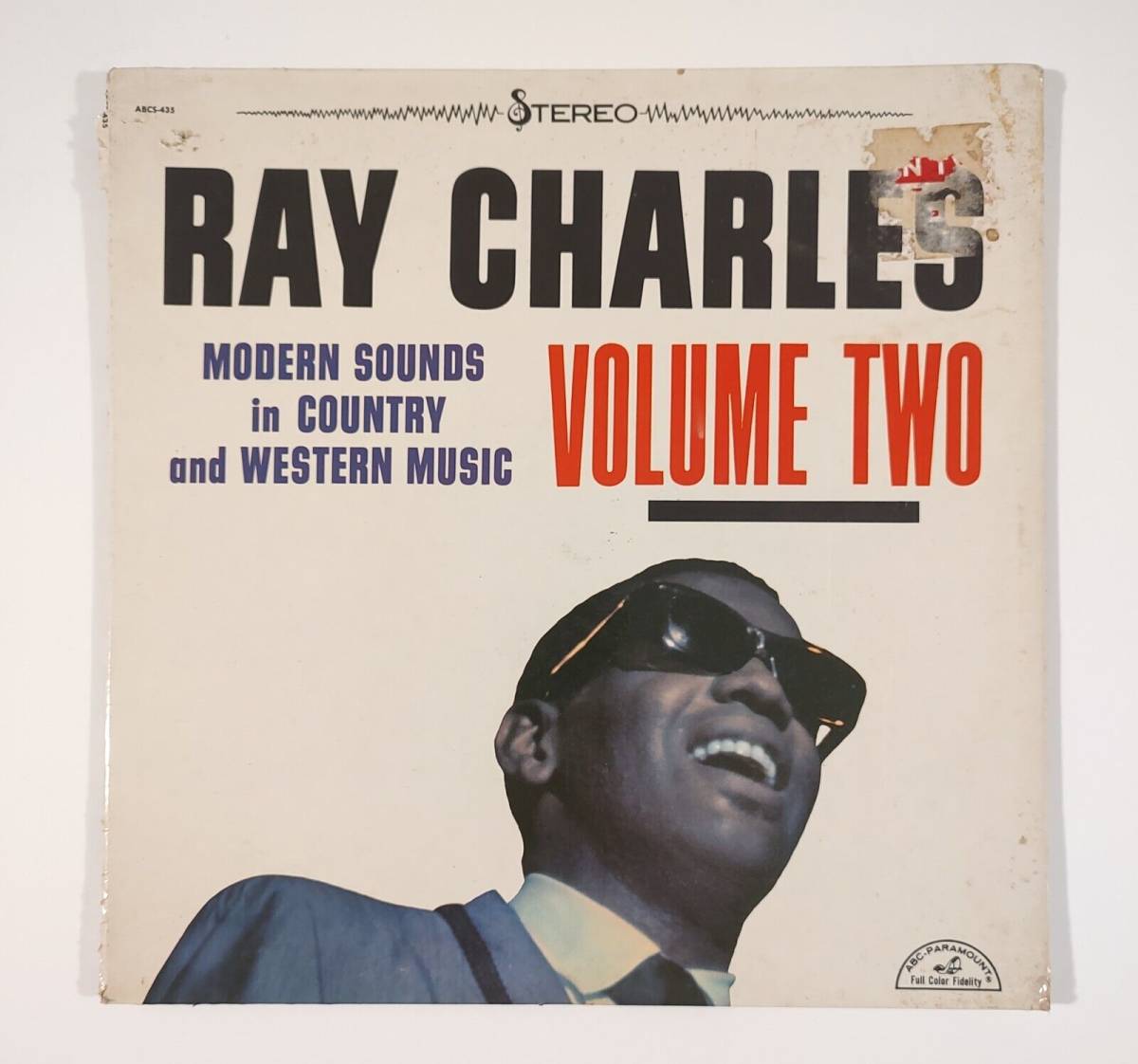 Ray Charles Modern Sounds Country Western Music Vol 2 ABCS-435 Country Blues LP 海外 即決