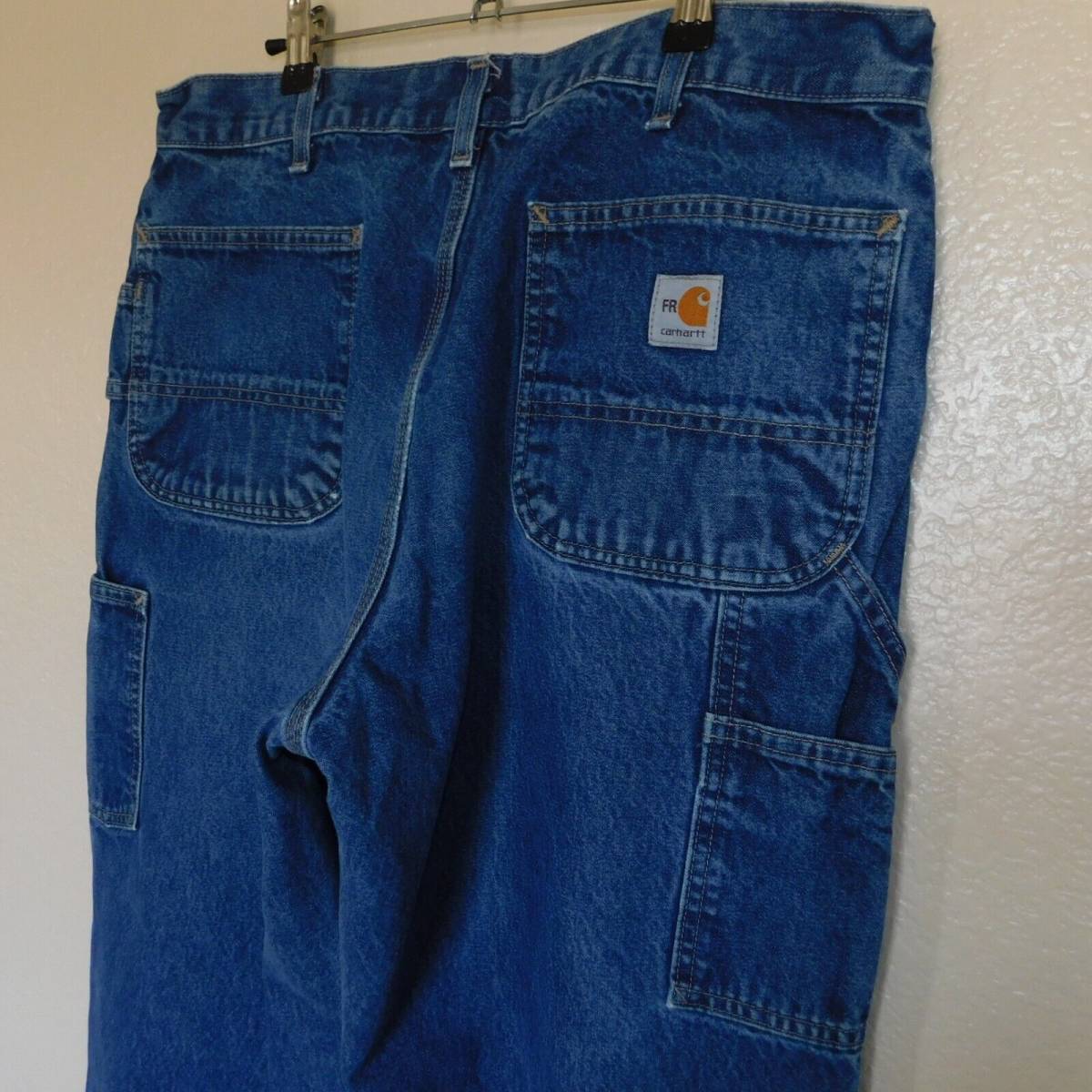 Carhartt FR NFPA 2112 Workwear Pants Pocket Denim FRB 13 Blue Jeans Size 36x32 海外 即決 7