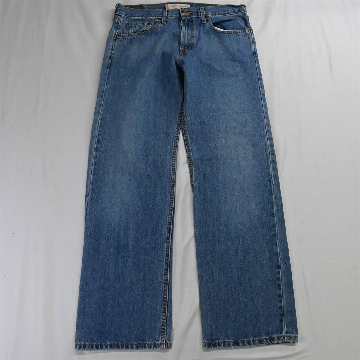 Levi's 32 x 32 529 Low Rise Straight Medium Wash Denim Jeans 海外 即決