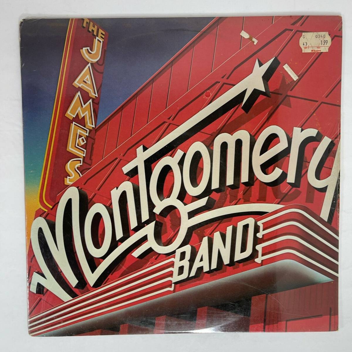 The James Montgomery Band Self Titled Vinyl, LP 1976 Island NEW SEALED 海外 即決