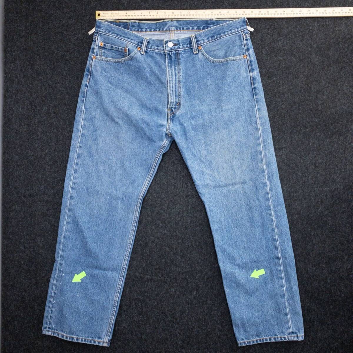 Levi's Men's Medium Stone Wash Denim Blue Jeans Heavyweight Work Pants 40x30 * 海外 即決