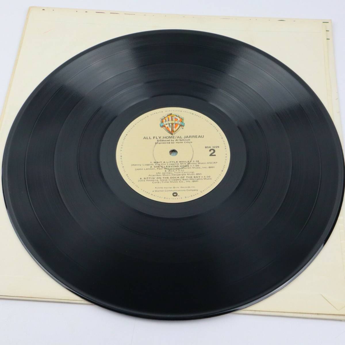Al Jarreau All Fly Home 12" LP BSK 3229 Warner Bros. Records 1978 海外 即決 8
