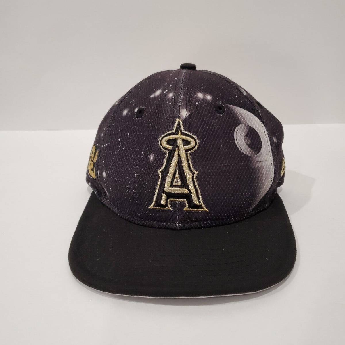 Era 59Fifty Star Wars Los Angeles Angles Hat Black Death Star - Pre-owned 海外 即決