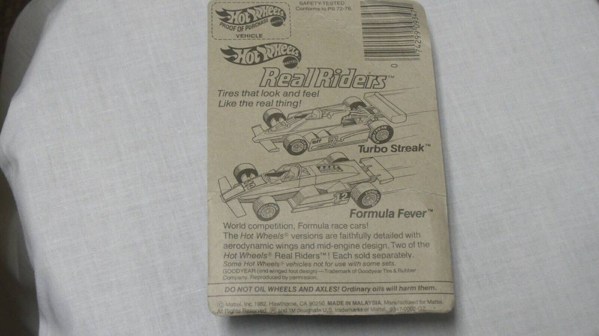 Unpunched MOC Hot Wheels Letter Getter 9643 Mattel Malaysia 海外 即決 2
