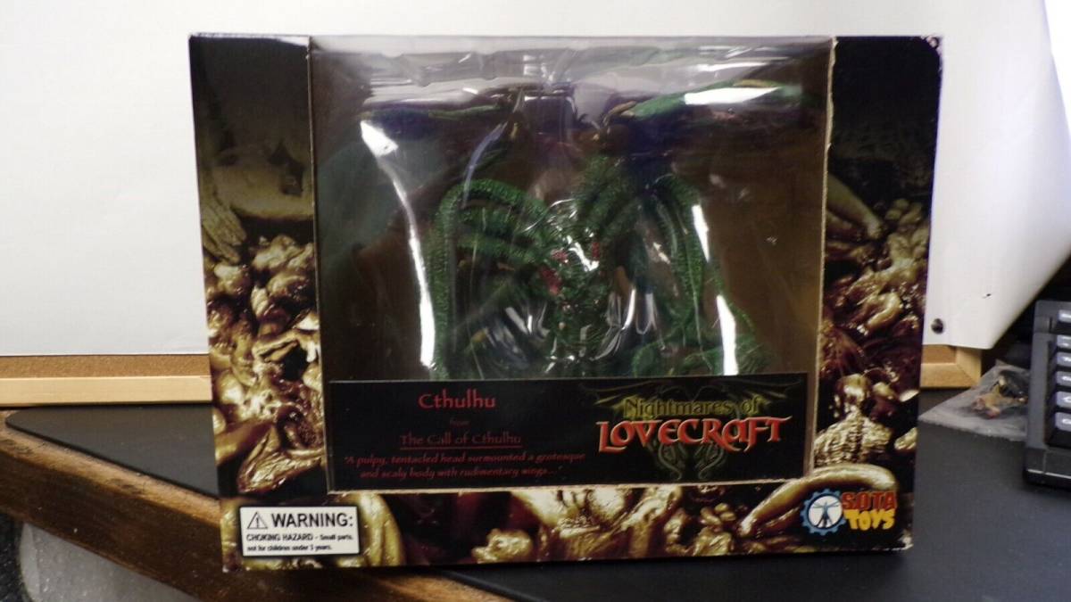 SOTA Toys Nightmares of Lovecraft CTHULHU Figure 2006 New in Box 海外 即決_SOTA Toys Nightmar 1