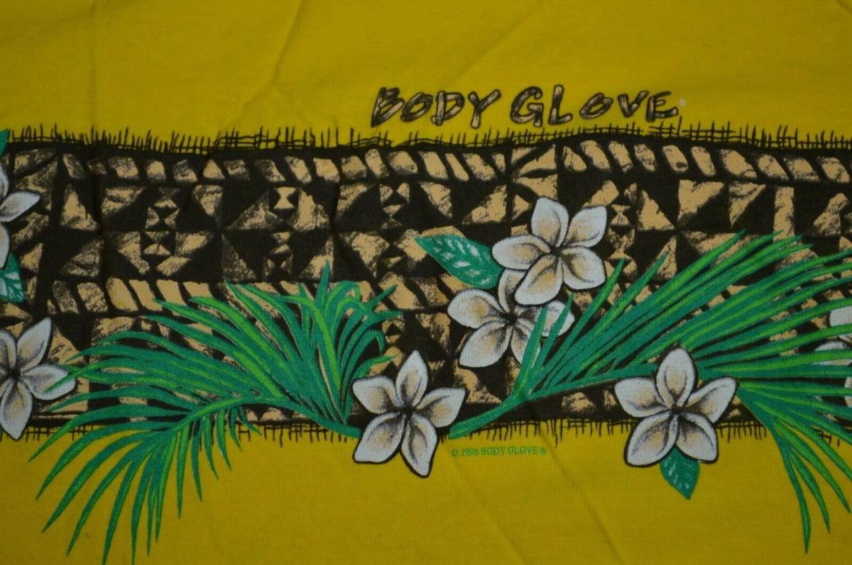 Vintage Body Glove Tank Top Large Beach Wear Surf Skate Double Sided Made in USA 海外 即決
