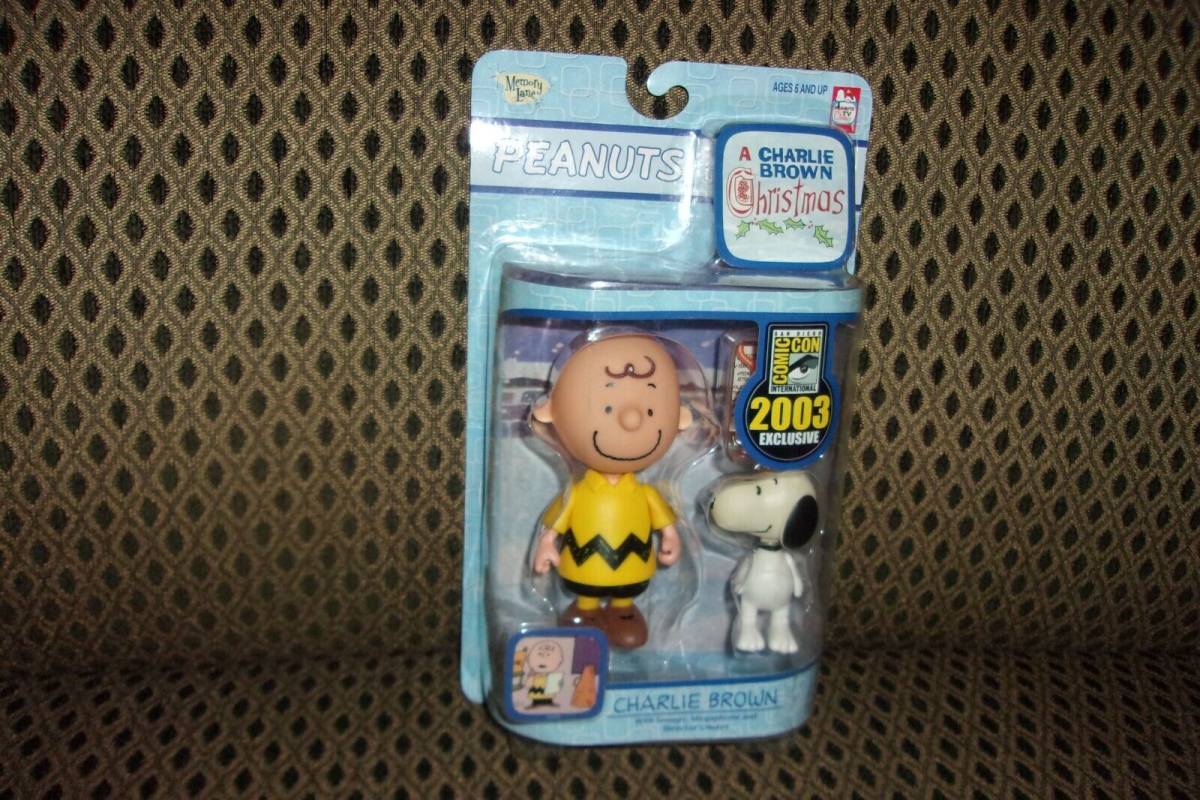 2003 Memory Lane Peanuts A Charlie Brown Christmas 2003 Comic Con Exclusive NIB 海外 即決