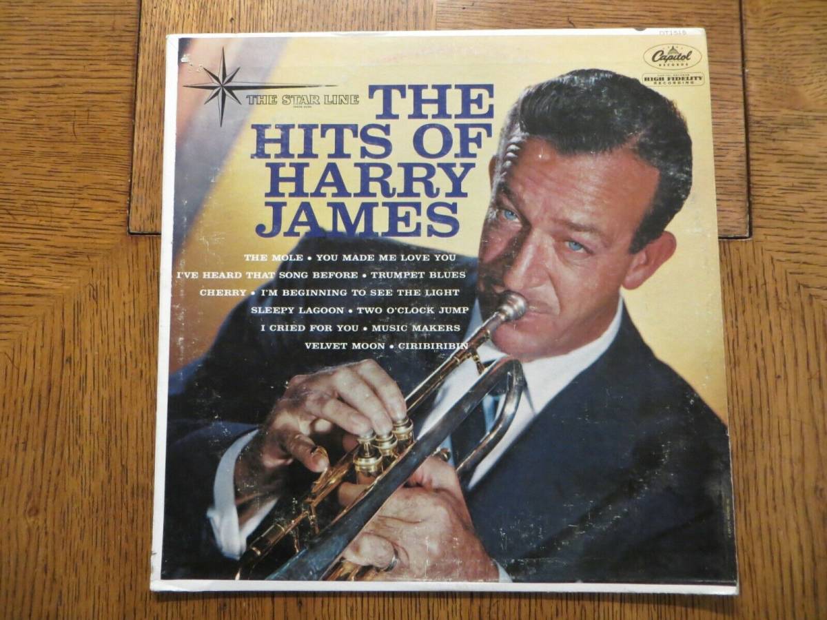 Harry James & His Orchestra The Hits Of Harry James Capitol DT-1515 LP VG+/VG! 海外 即決