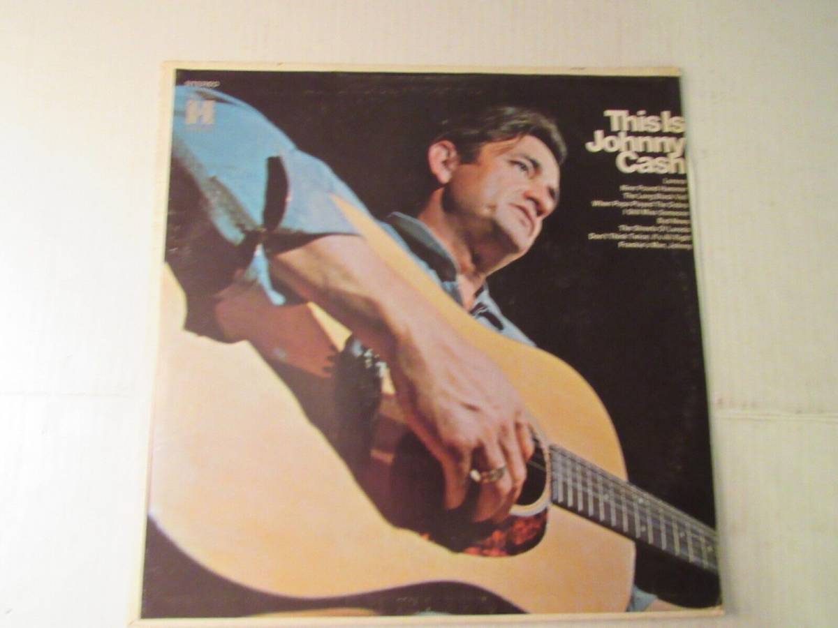 "This is Johnny Cash" Harmony Records MS 11342, Vinyl LP, 1969, Stereo, VG+ 海外 即決