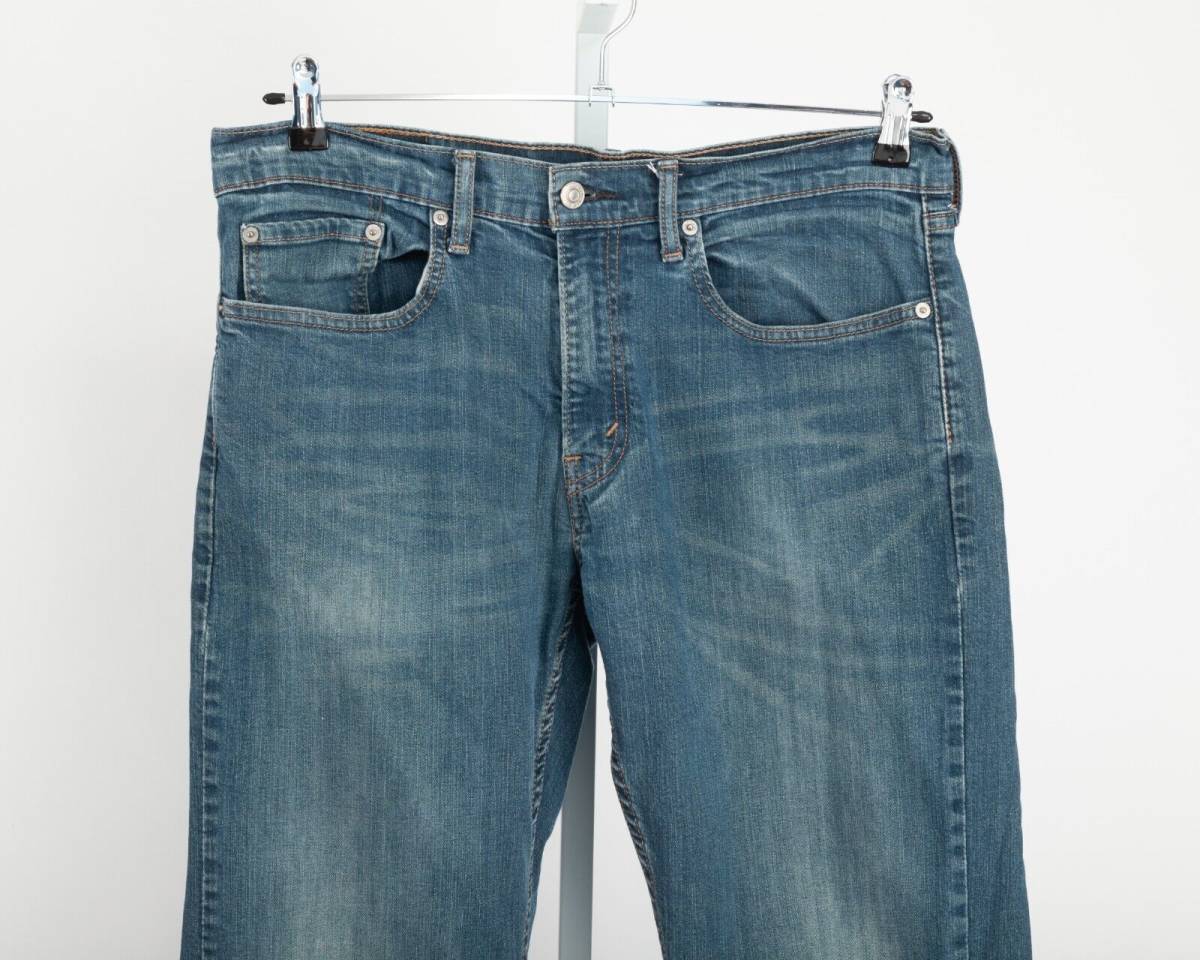 Levi's 559 Jeans Men's 34 x 34 Blue Medium Wash Denim Relaxed Straight 海外 即決