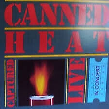 Canned Heat - Captuレッド / Live - Used Vinyl Record - X5859A 海外 即決