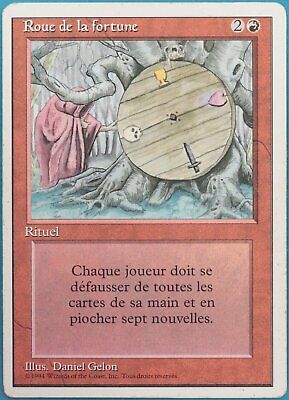 Wheel of Fortune (WB) Revised (FRENCH) HEAVILY PLD Rare CARD (347534) ABUGames 海外 即決_Wheel of Fortune ( 1