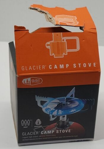 GSI Glacier Lightweight Camp Stove w Original Box Camping Backpacking Outdoor 海外 即決