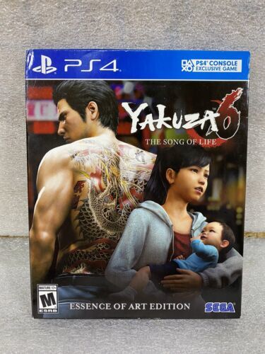 Sony PS4 Yakuza 6 The Song of Life Essence of Art Edition 海外 即決