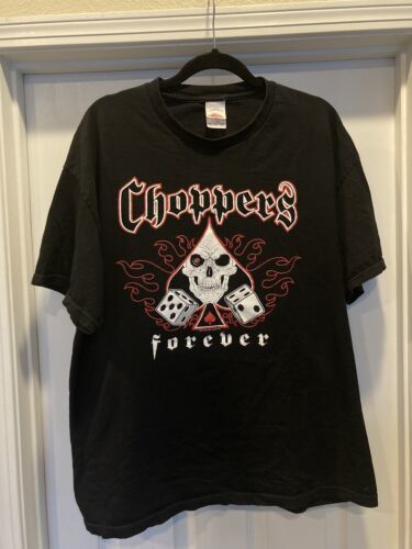 Vintage West Coast Choppers Graphic Shirt Choppers Forever Mens XL Black 海外 即決