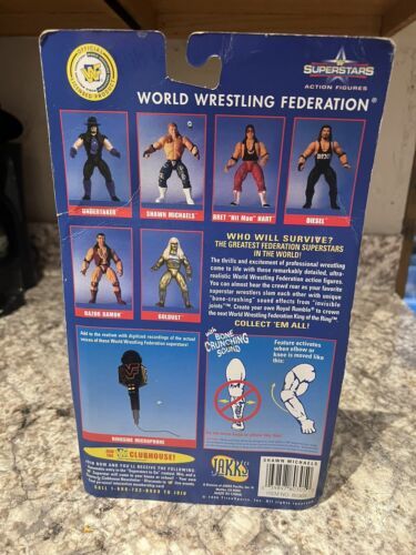 1996 WWF Jakks Pacific Superstars Series 1 Shawn Michaels 海外 即決 2