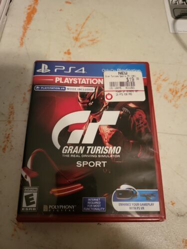 Gran Turismo Sport Hits - Sony PlayStation 4 海外 即決