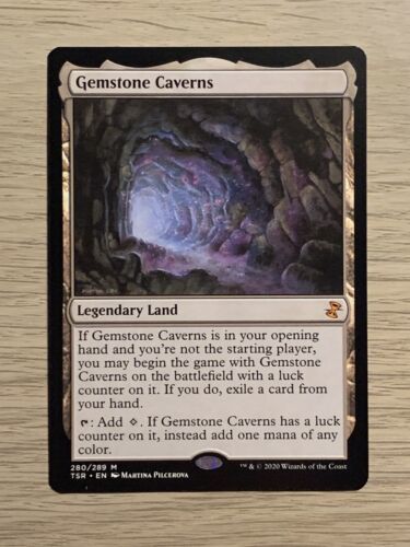 MTG Gemstone Caverns NM - Time Spiral: Remastered (TSR) (280) 海外 即決